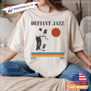 Vintage Defiant Jazz Severance Tv Series 2022 Comfort Color Tee 2