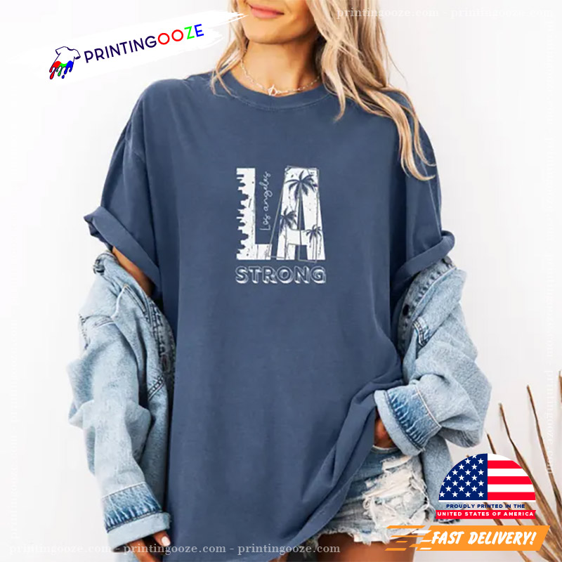 Vintage Los Angeles Strong Comfort Color Tee Vintage Los Angeles Strong Comfort Color Tee