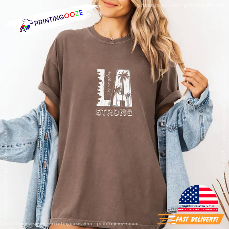 Vintage Los Angeles Strong Comfort Color Tee Vintage Los Angeles Strong Comfort Color Tee