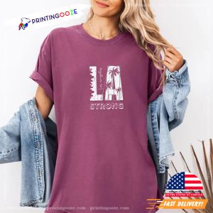 Vintage Los Angeles Strong Comfort Color Tee