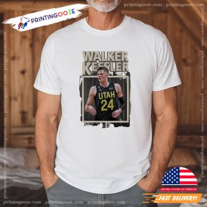 Walker Kessler Number 24 Utah Jazz Shirt 1