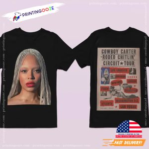 beyonce 2025 Cowboy Carter Tour 2 Side Shirt 1