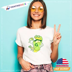 global recycling Earth Day T shirt