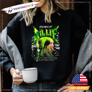 Billie Eilish Concert 2025 Portrait Tee 2