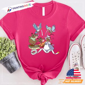 Disney Cinderella Jaq and Gus Mouse Shirt 1