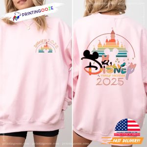 Disney Trip 2025 2 Sided T shirt 2