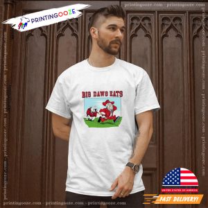 Georgia Bulldogs vs. Ole Miss Rebels Big dawg eats T shirt