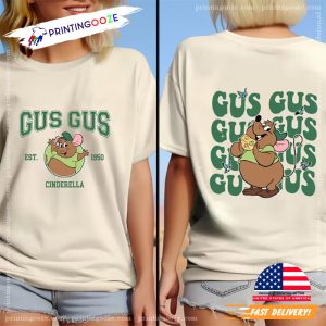 Gus Gus Mouse Cinderella 2 Sided T shirt 2