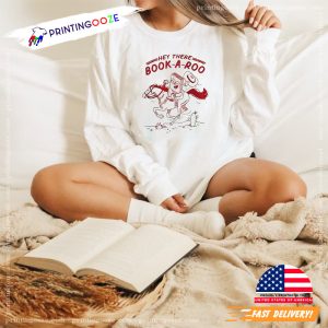 Hey There Book a roo, Book Cowboy Vintage Shirt 2