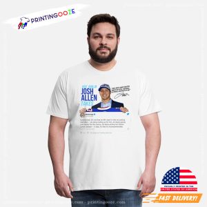 Ice Cold Josh Allen Take Funny Tweet Shirt 2