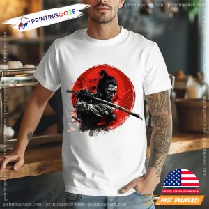 Japanese Samurai Warrior Graphic T Shirt 2