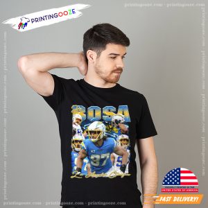 Joey Bosa Los Angeles Chargers Vintage T-Shirt 1