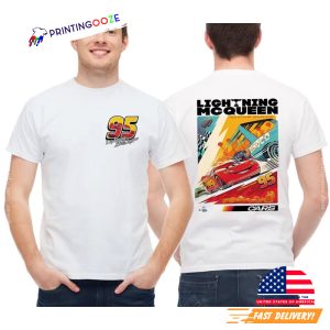 Lightning McQueen And Dinoco Piston Cup Cars Land Shirt 3