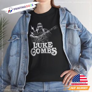 Luke Combs Guitar Country Music Vintage T shirt 3