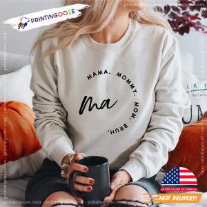 Ma. Mama. Mommy. Mom Bruh Gift for Mom T shirt 1