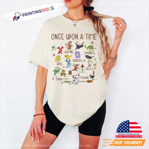 Once Upon A Time Disney Princess T-shirt 1