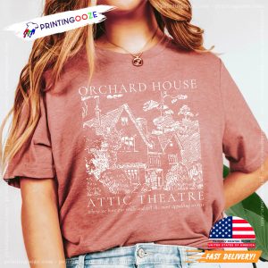 Orchard House Attic Theatre Comfort Colors Shirt 1