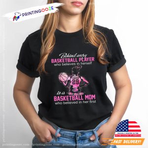 Personalized Mother's Day Basketball Girl T shirt