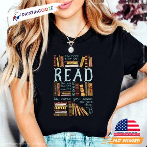 Read Book Advantage, Book Lover Shirt 2