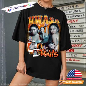 Retro Hwasa Mamamoo Graphic T-shirt 2