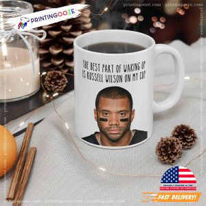 Russell Wilson Quote Funny NFL Football Mug 1