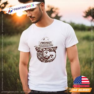 Smokey the bear protect our parks Unisex shirt 2