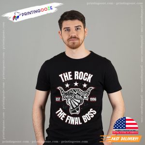 The Rock Final Boss Brahma Men's 2025 T-Shirt 1