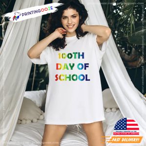 Vintage 100 Days School Unisex T shirt