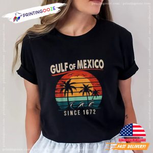 Vintage Gulf Of Mexico Since 1672 Unisex T Shirt 2