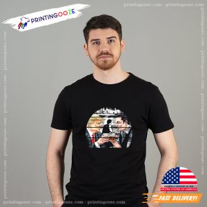 Whiskey Diplomacy Donald Trump and Elon Musk Toast T Shirt 4