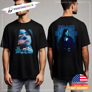 hit me hard and soft Album Billie Eilish Graphic 2 sided T shirt