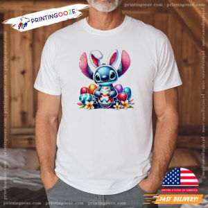 stitch with Easter eggs shirt 2