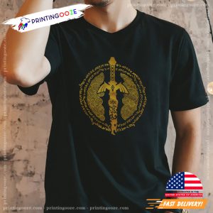 tears of the kingdom zelda Master Sword Game Shirt 2