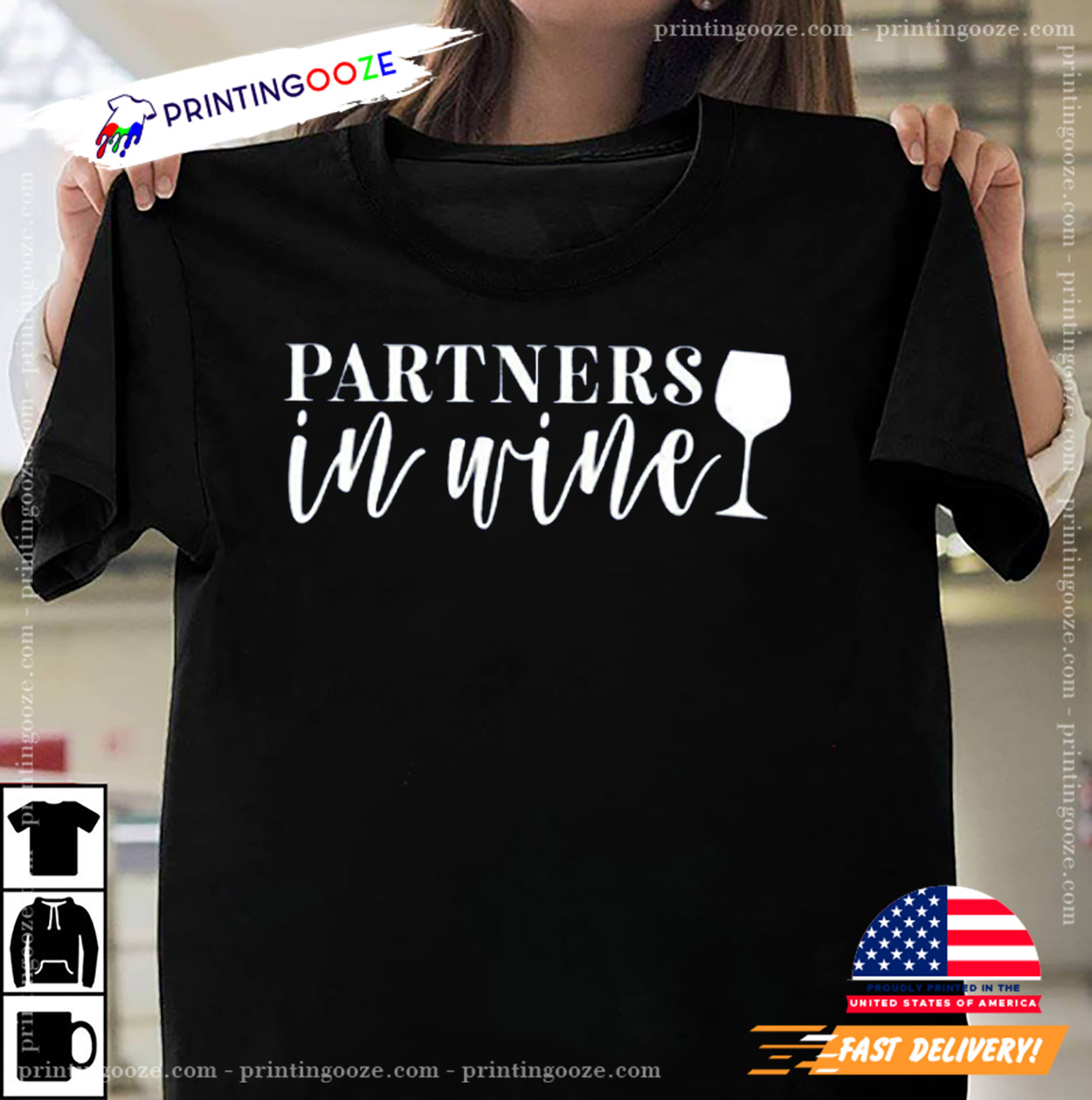 Drinking Buddies Partners In Wine Shirt Drinking Buddies Partners In Wine Shirt