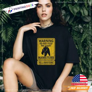 Funny Yellowstone National Park Grizzly Brown Bear Souvenir T Shirt 2