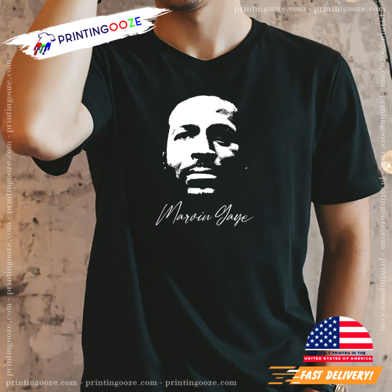 Marvin Gaye Signature Tee Marvin Gaye Signature Tee