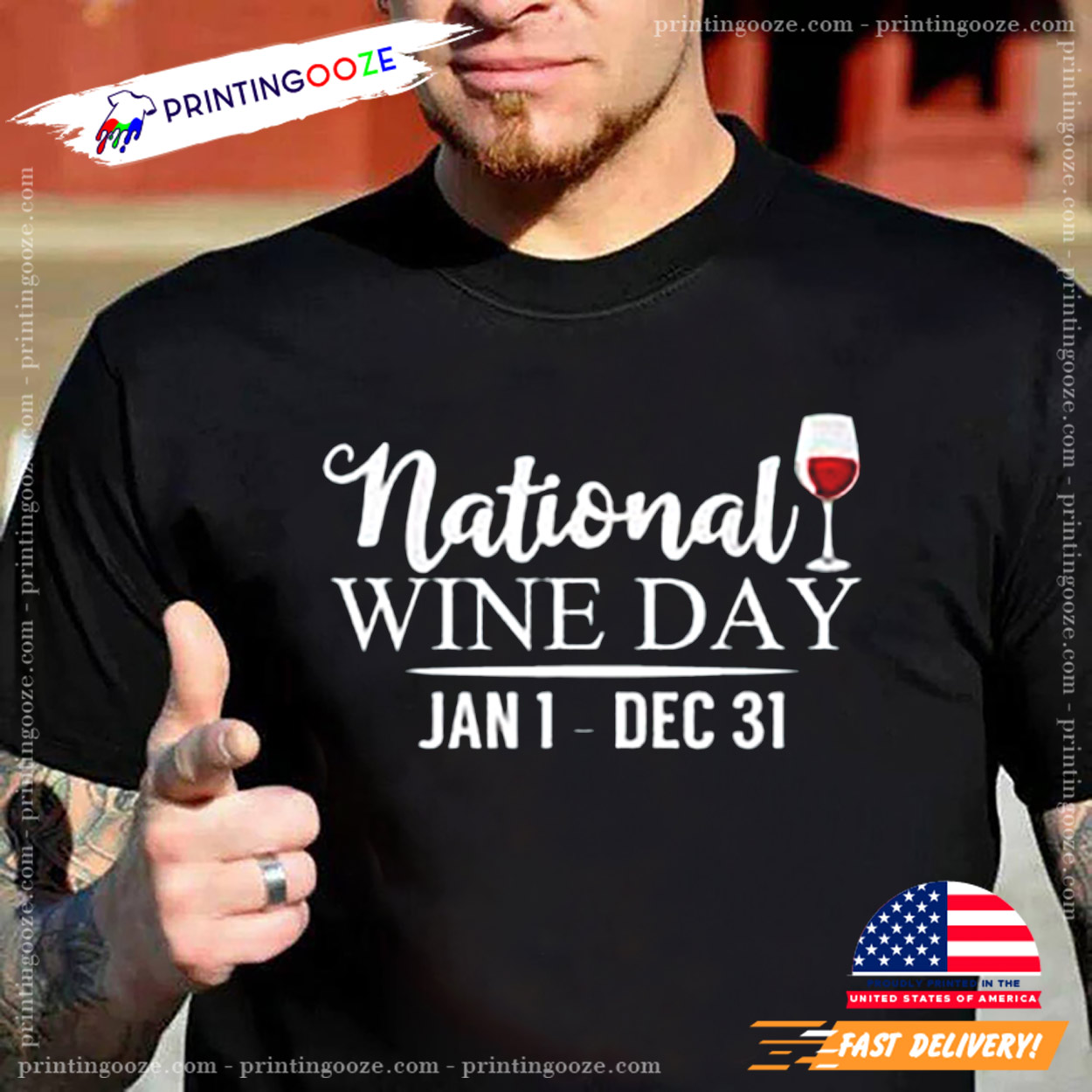 National Wine Day Funny T-shirt National Wine Day Funny T-shirt