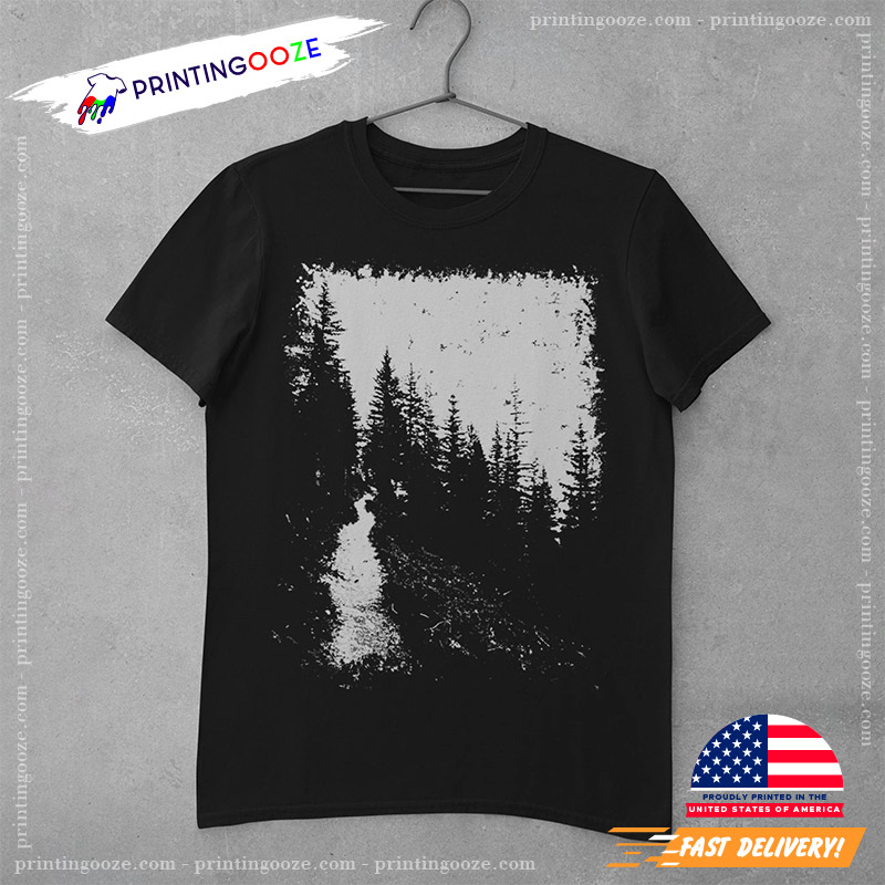 Occult Tree Forest Retro Graphic T-shirt Occult Tree Forest Retro Graphic T-shirt