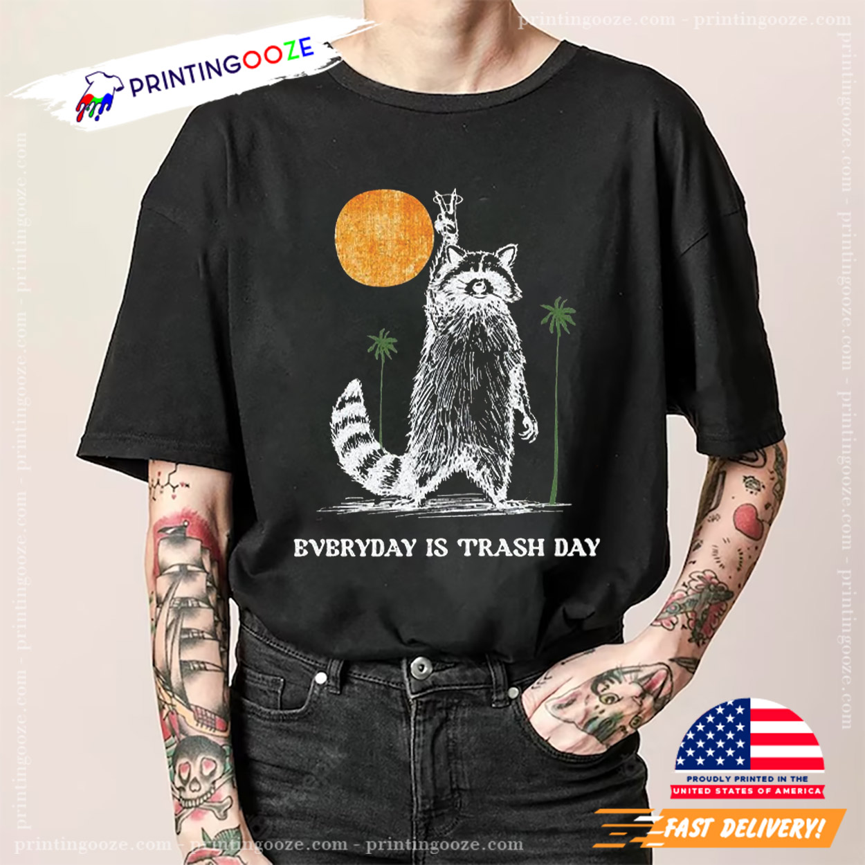 Raccoon Everyday Is Trash Day Meme Shirt Raccoon Everyday Is Trash Day Meme Shirt