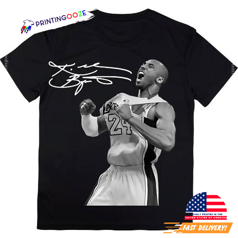 Signature Kobe Bryant Basketball Shirt Signature Kobe Bryant Basketball Shirt