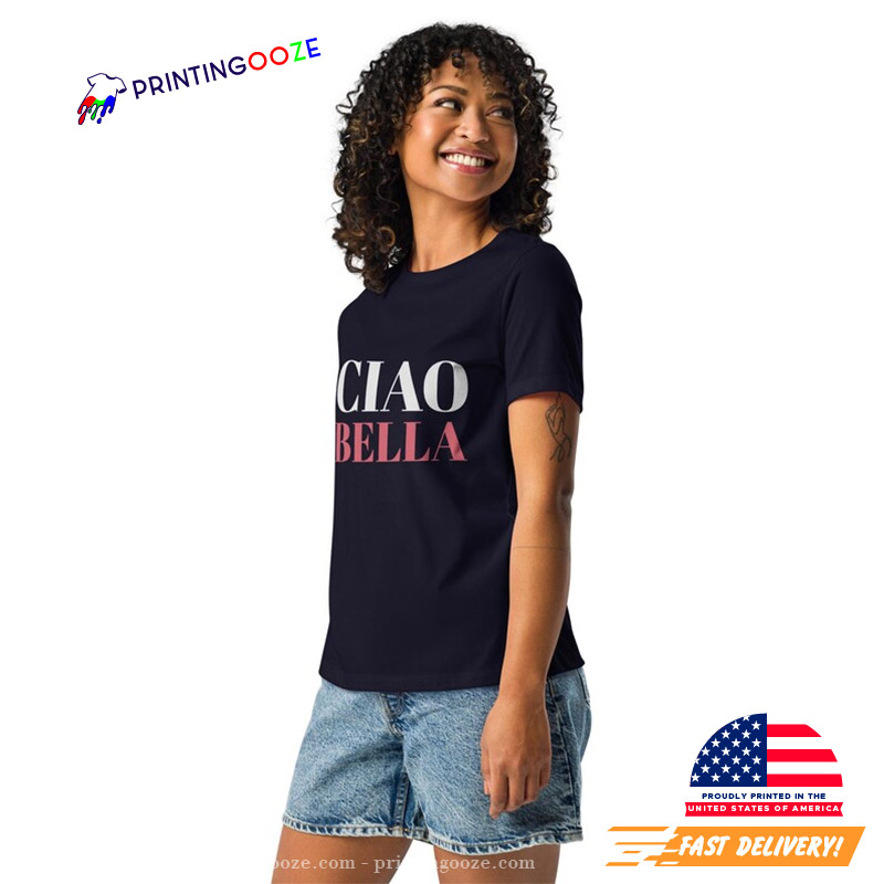 Trendy Drawn Ciao Bella Style Italia Unisex T-shirt Trendy Drawn Ciao Bella Style Italia Unisex T-shirt