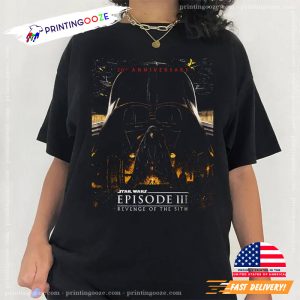 Vintage Starwars Episode III Revenge Of The Sith 20th Comfort Colors Shirt 2