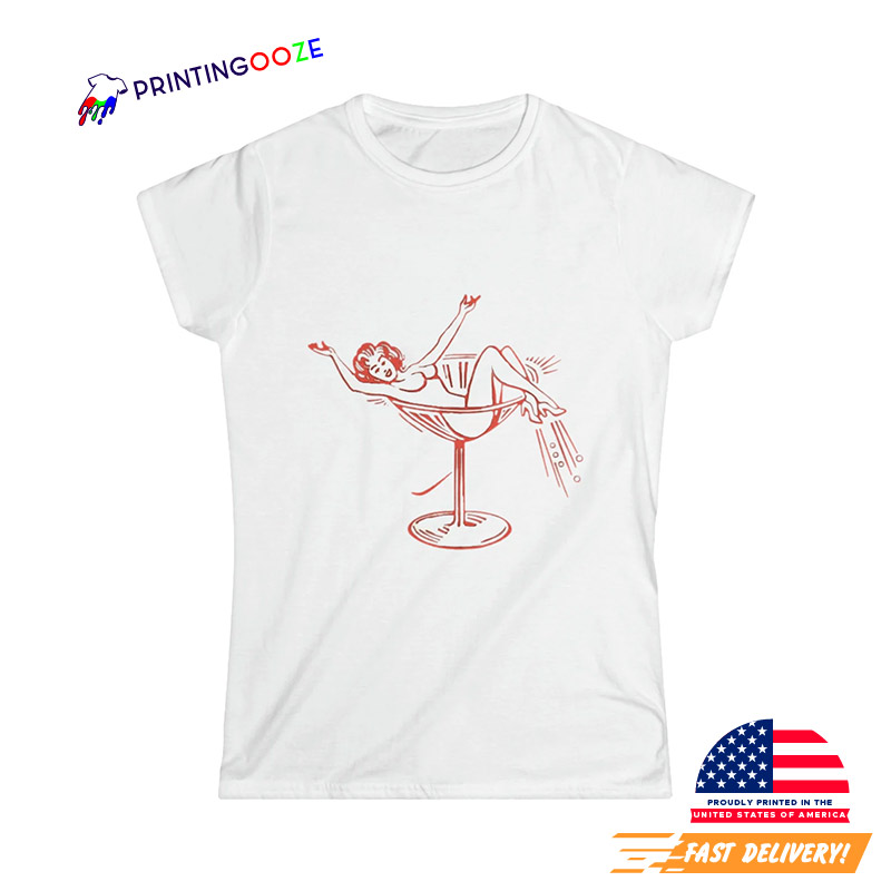 Women's Martini National Wine Day Tee Women's Martini National Wine Day Tee