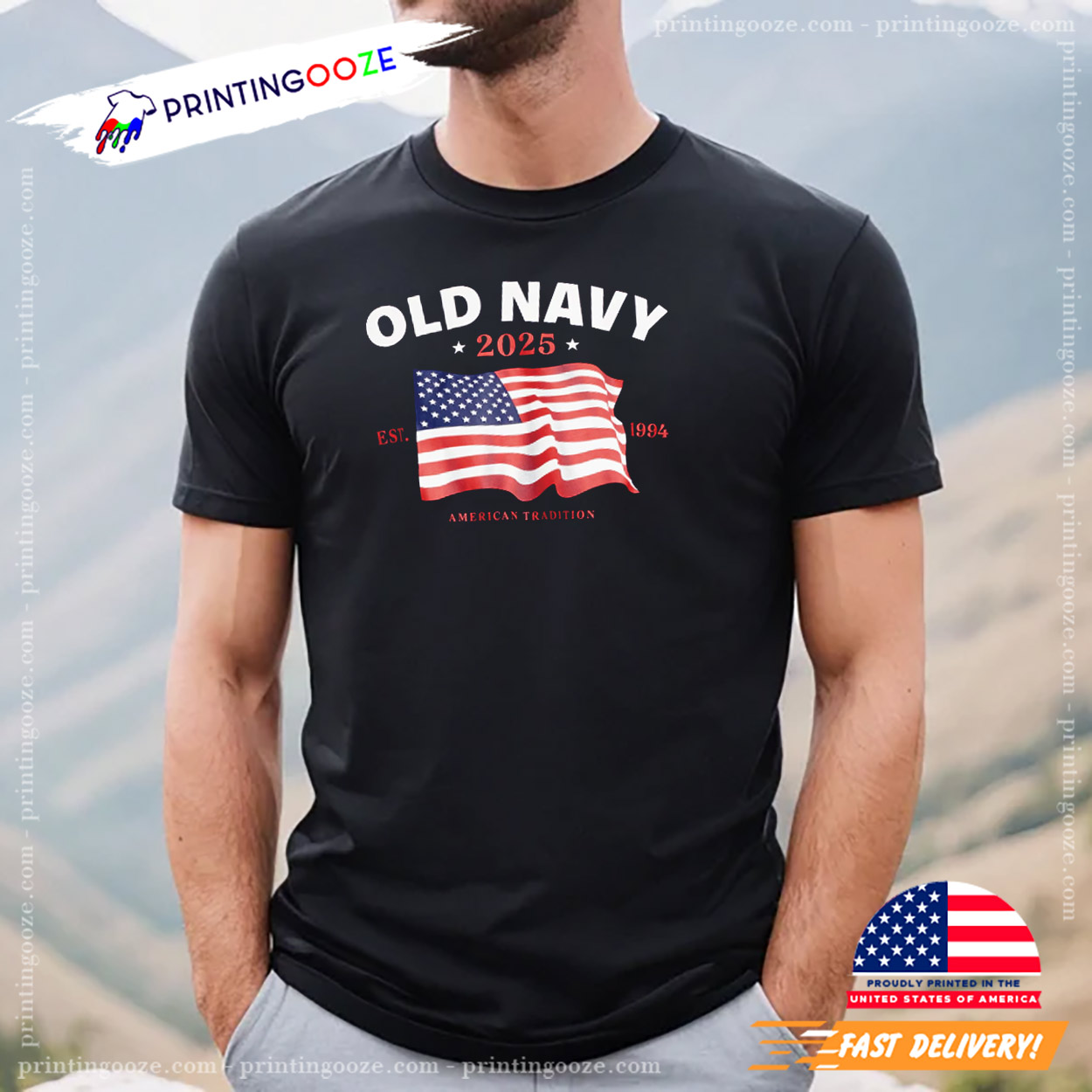 2025 Flag American T-shirt 2025 Flag American T-shirt