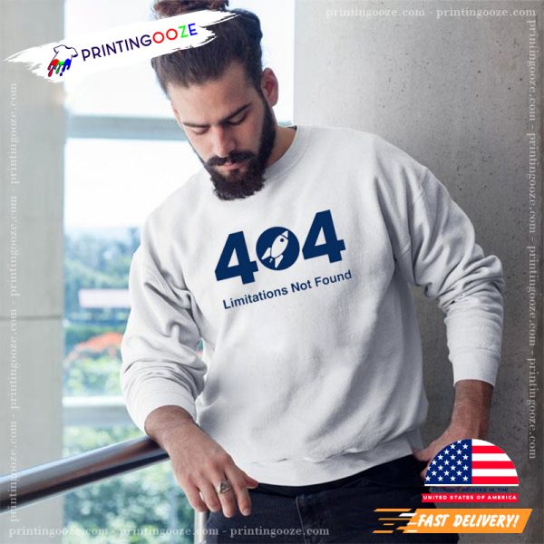 404 Limitations Not Found Software Shirt 1 600x600