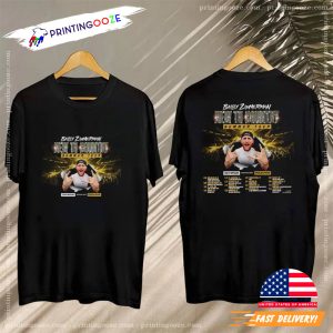 Bailey Zimmerman 2025 Concert Merch 2 Sided Shirt 1