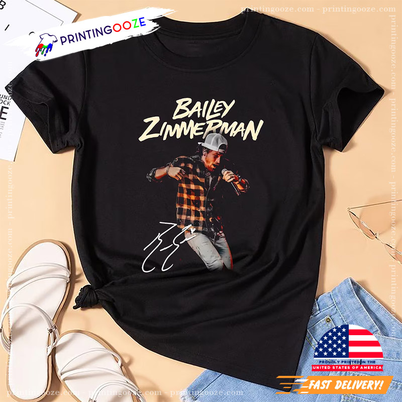 Bailey Zimmerman Signatures Shirt Bailey Zimmerman Signatures Shirt