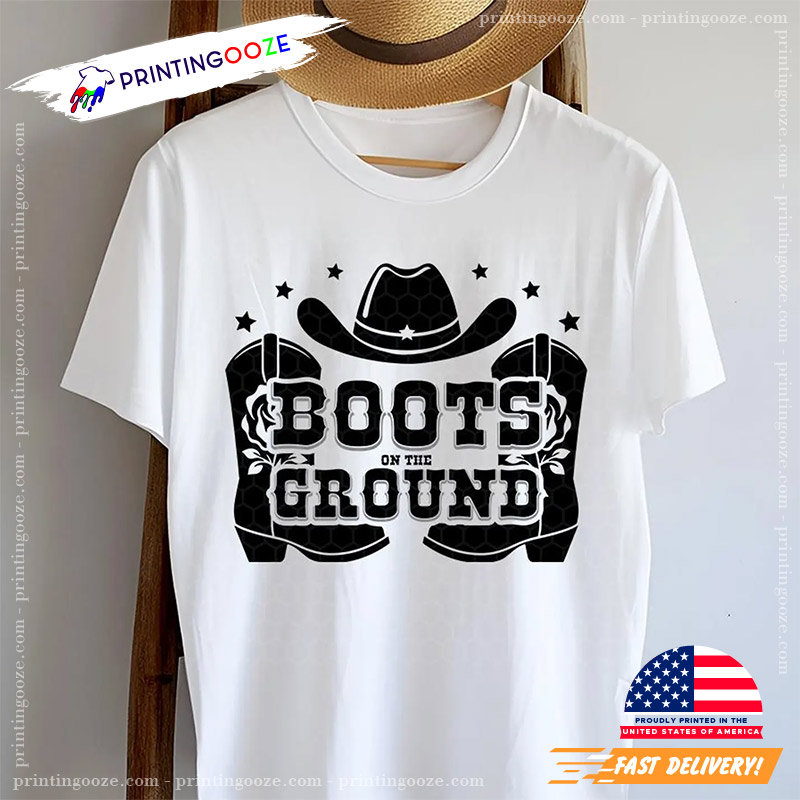 Boots On The Ground Line Dance T-shirt Boots On The Ground Line Dance T-shirt