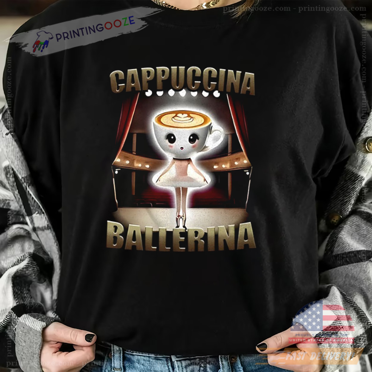 Cappuccina Ballerina T-shirt Cappuccina Ballerina T-shirt