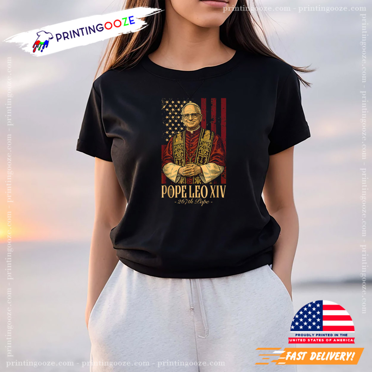Cardinal Robert Prevost Pope Leo XIV T-Shirt Cardinal Robert Prevost Pope Leo XIV T-Shirt
